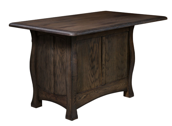 Sutton - Amish Handcrafted Kitchen Island - The Wood Reserve