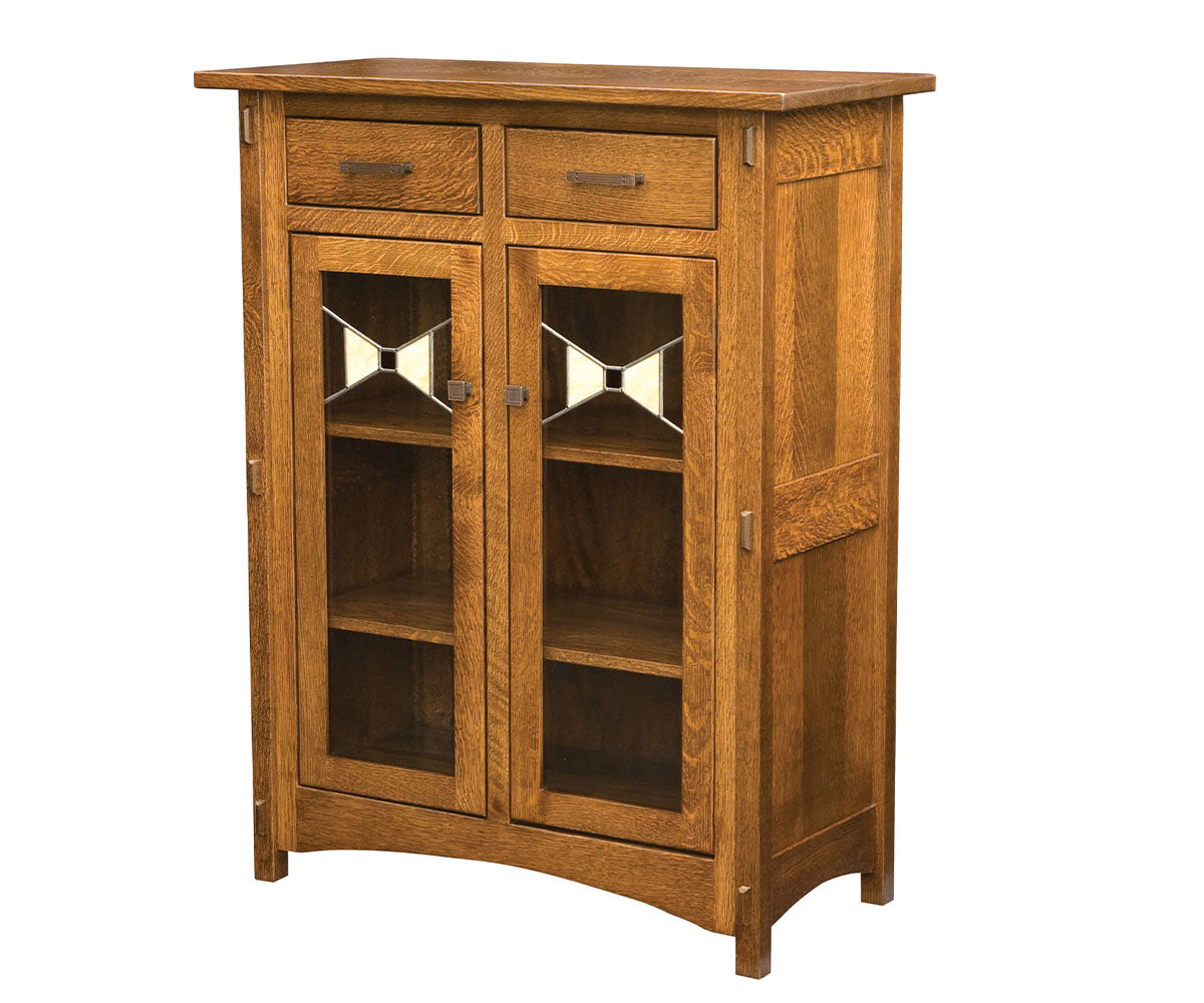 Crestline - Amish Solid Wood Cabinet - The Wood Reserve