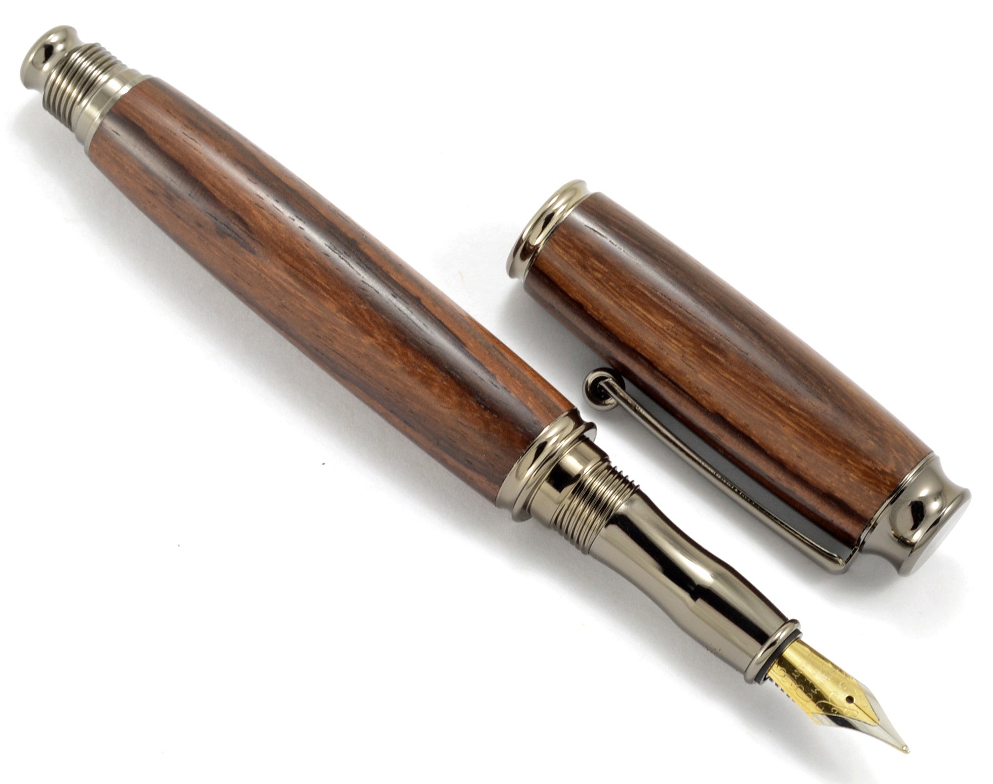 Handcrafted Luxury Fountain Pen Case - Wooden Fountain Pen Case